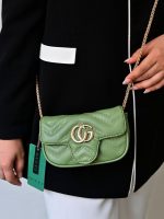 کیف دوشی زنانه بنو مدل گوچی کد BENO 4762 - Image 2