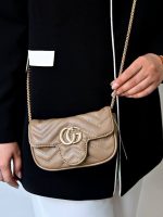 کیف دوشی زنانه بنو مدل گوچی کد BENO 4762 - Image 3