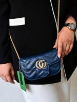 کیف دوشی زنانه بنو مدل گوچی کد BENO 4762 - Image 4