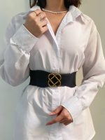 کمربند چرمی زنانه سلین کد B105 - Image 2