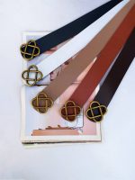 کمربند چرمی زنانه سلین کد B106 - Image 3