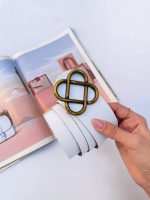 کمربند چرمی زنانه سلین کد B106