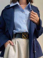 کمربند چرمی زنانه سلین کد B106 - Image 2