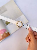 کمربند چرمی زنانه سلین کد B107