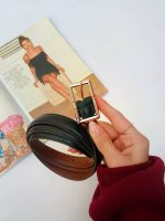 کمربند چرمی زنانه سلین کد B110