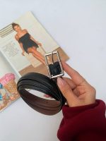 کمربند چرمی زنانه سلین کد B111