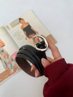 کمربند چرمی زنانه سلین کد B119