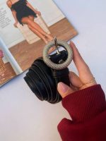 کمربند چرمی زنانه سلین کد B127