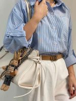 کمربند چرمی زنانه سلین کد B136 - Image 2