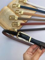 کمربند چرمی زنانه سلین کد B134