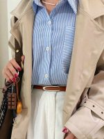 کمربند چرمی زنانه سلین کد B132 - Image 2