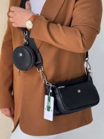 کیف دستی / دوشی زنانه بنو مدل گندم کد BENO 4989