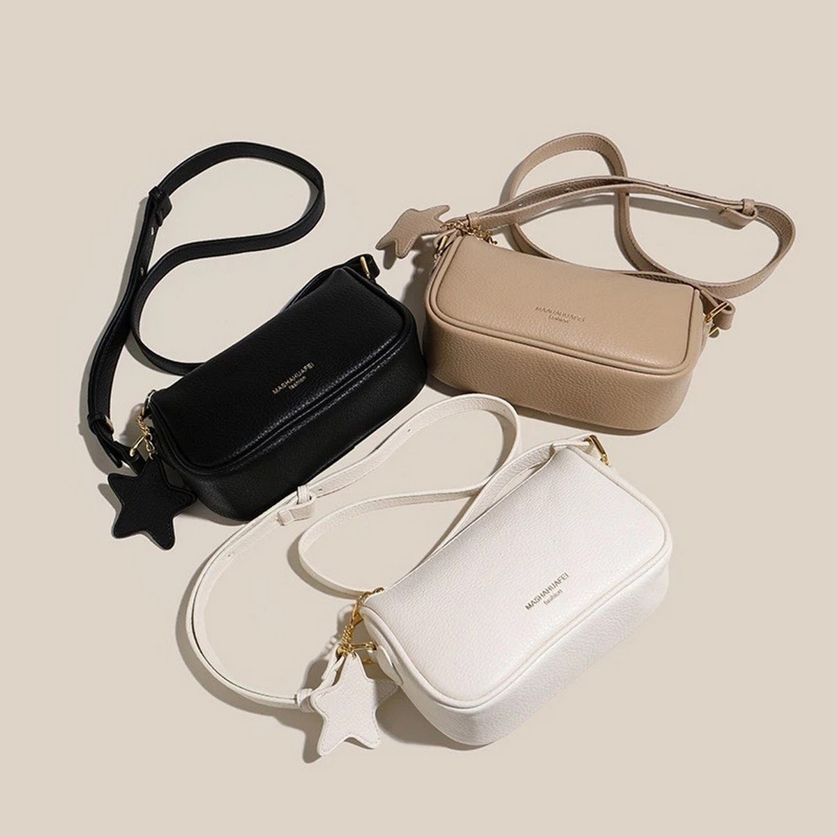 TLP-5614 (5) کیف دوشی زنانه وارداتی برند MASHAHUAFEI کد TLP-5614 - Image 1